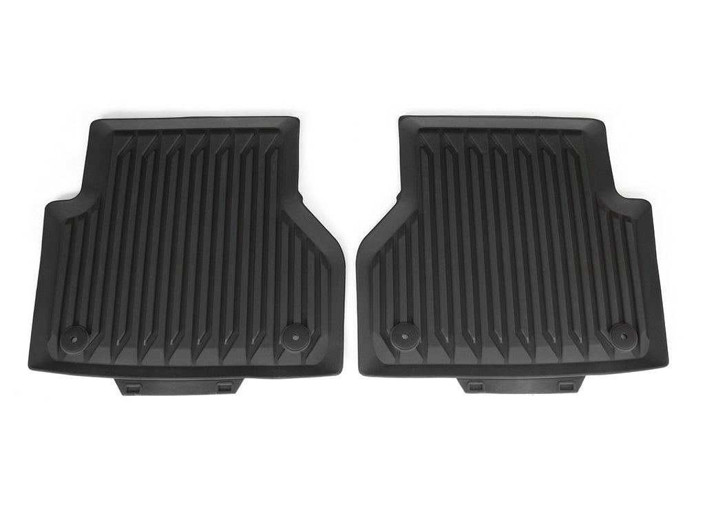 Audi - A6 & A7 Rear Rubber Mats (secure points) - Genuine Product