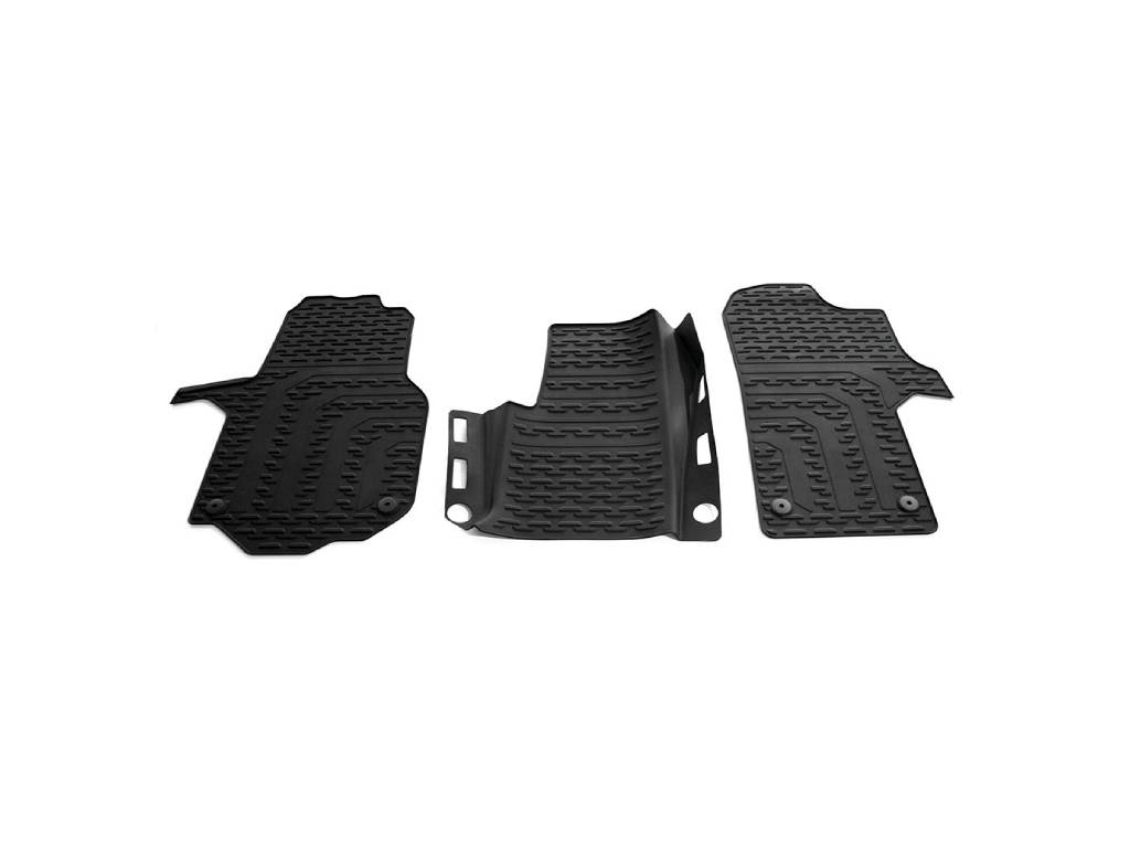 Crafter Mat Volkswagen - Crafter Front Rubber Mat Set (3 Piece) | Continental Cars