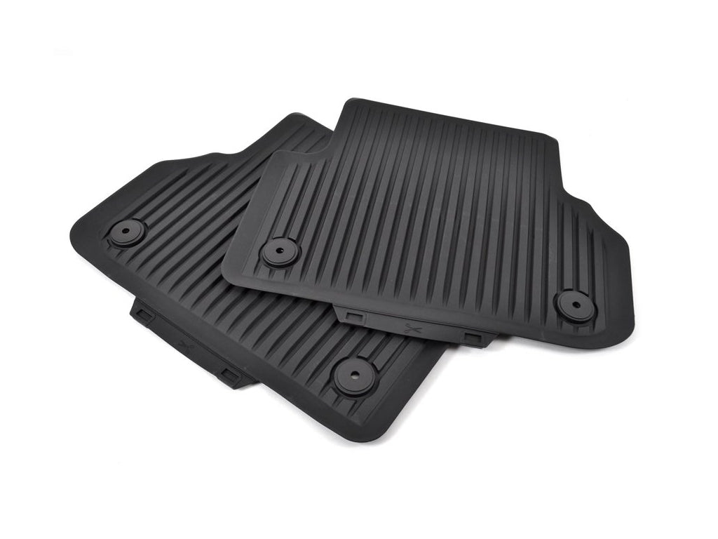 Audi - A5 Rear Rubber Mats (Coupe & Cabriolet) - Genuine Product
