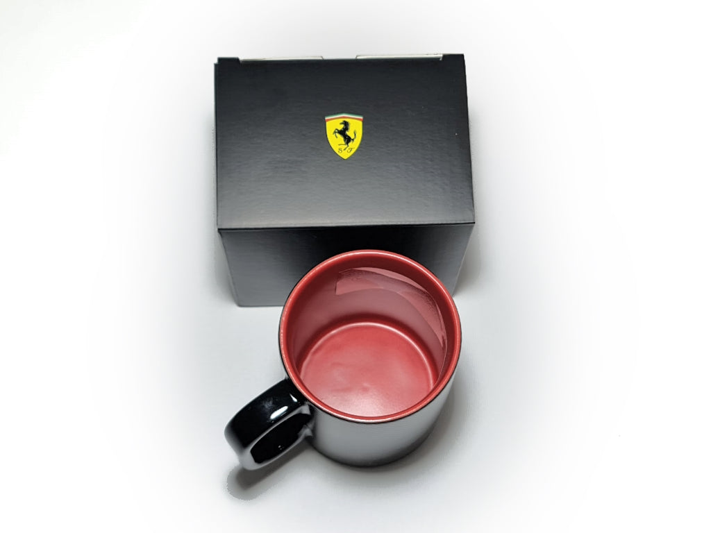 Ferrari - Porcelain Essential Mug Black - Genuine Product