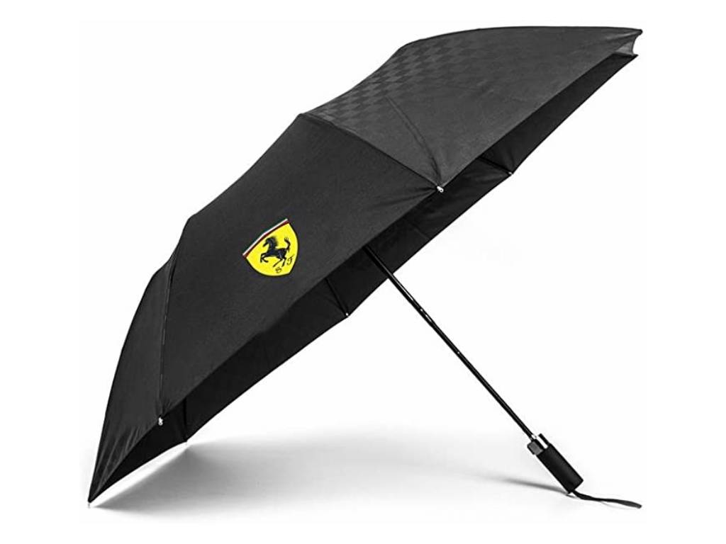 Ferrari - Scudetto Mini Umbrella Black - Genuine Product