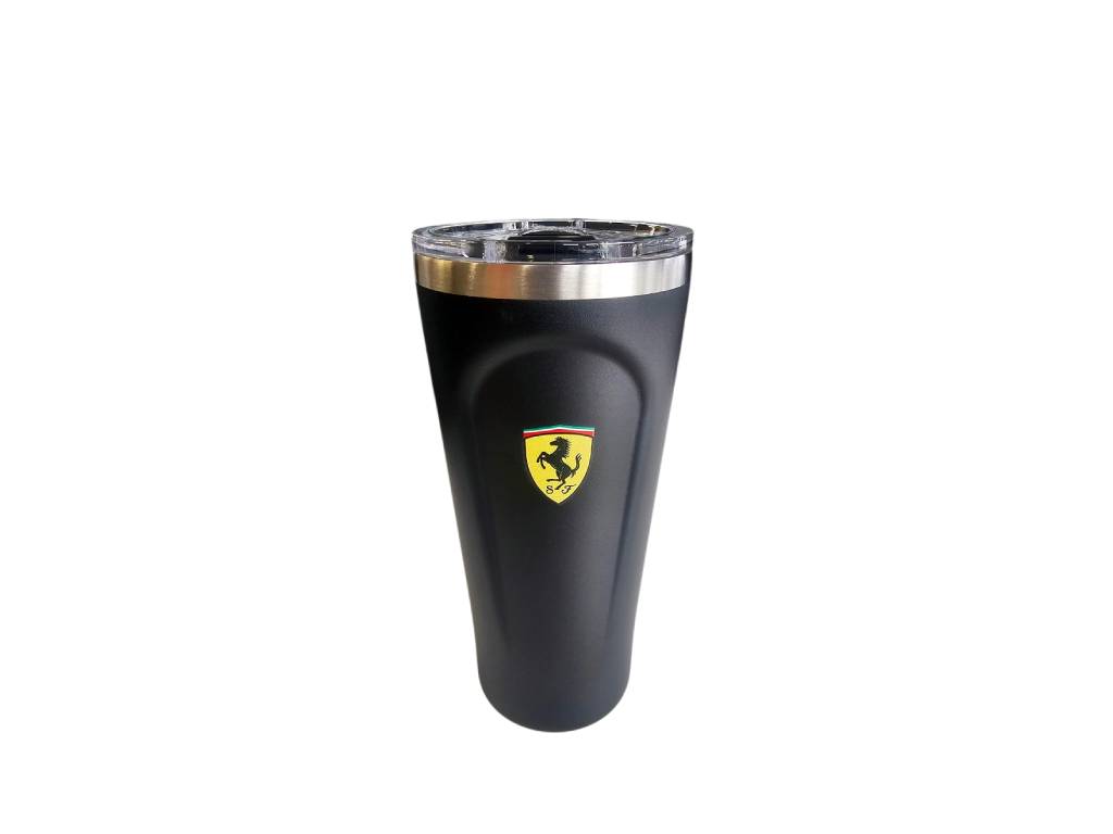 Ferrari - Black Thermal Travel Mug Stainless Steel - Genuine Product