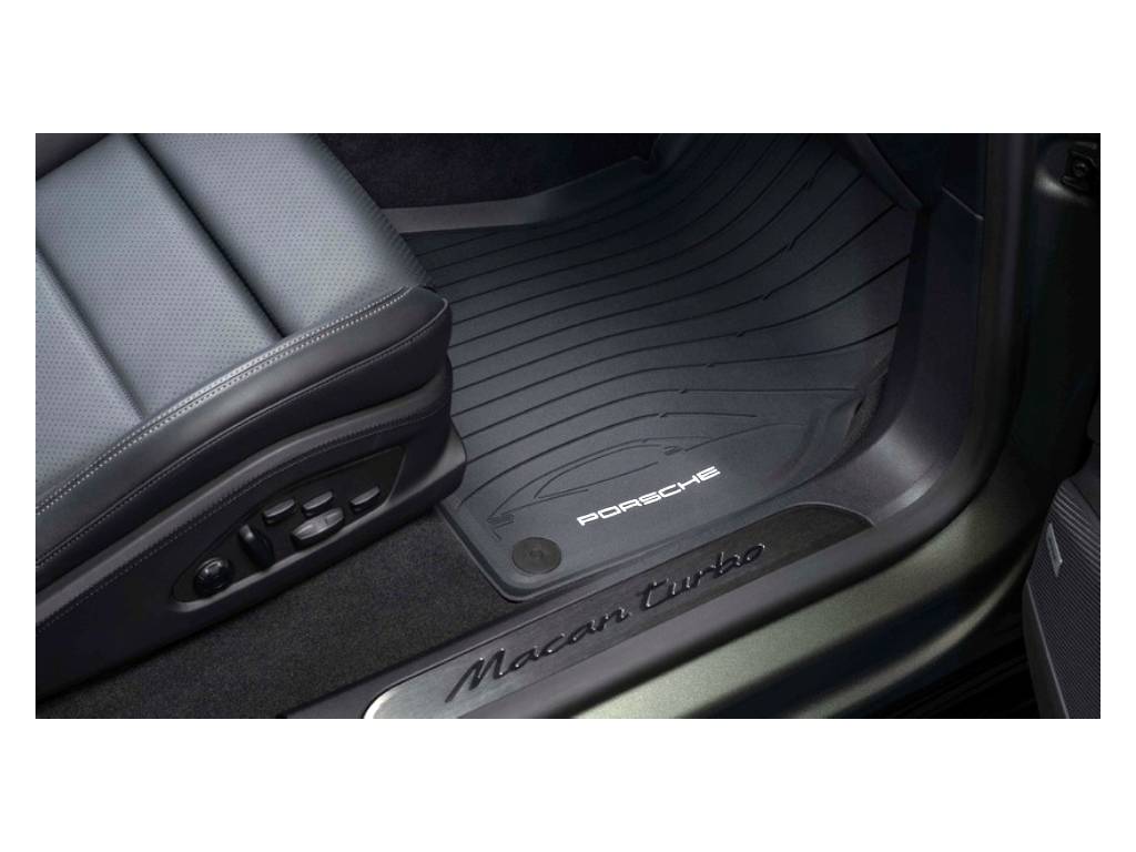 Porsche - Macan (H2) Set All Weather Foot Mats - Genuine Product