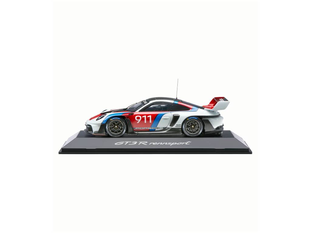Porsche - 911 GT3 R Rennsport Limited Edition 1:43 White Red Blue  - Genuine Product