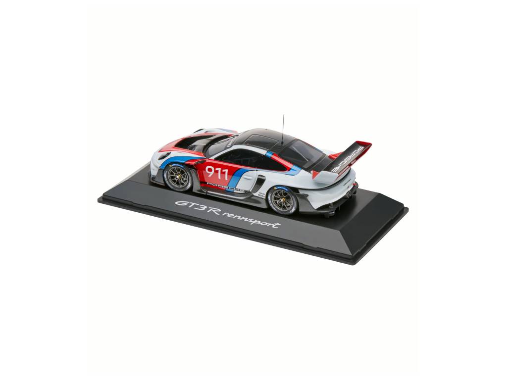 Porsche - 911 GT3 R Rennsport Limited Edition 1:43 White Red Blue  - Genuine Product