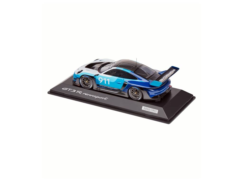 Porsche - Porsche 911 GT3 R Rennsport Limited Edition 1:43 White Blue  - Genuine Product