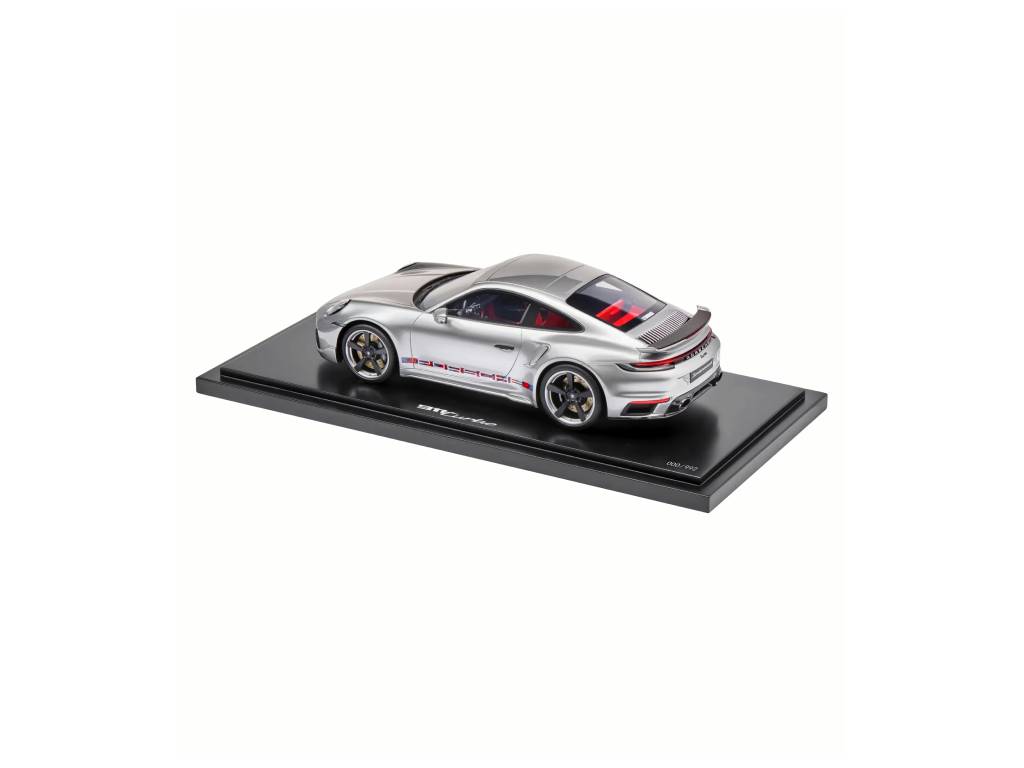 Porsche - 911 First Turbo Special Request Remastered 992 Silver 1:18 Limited Edition - Licenced Product