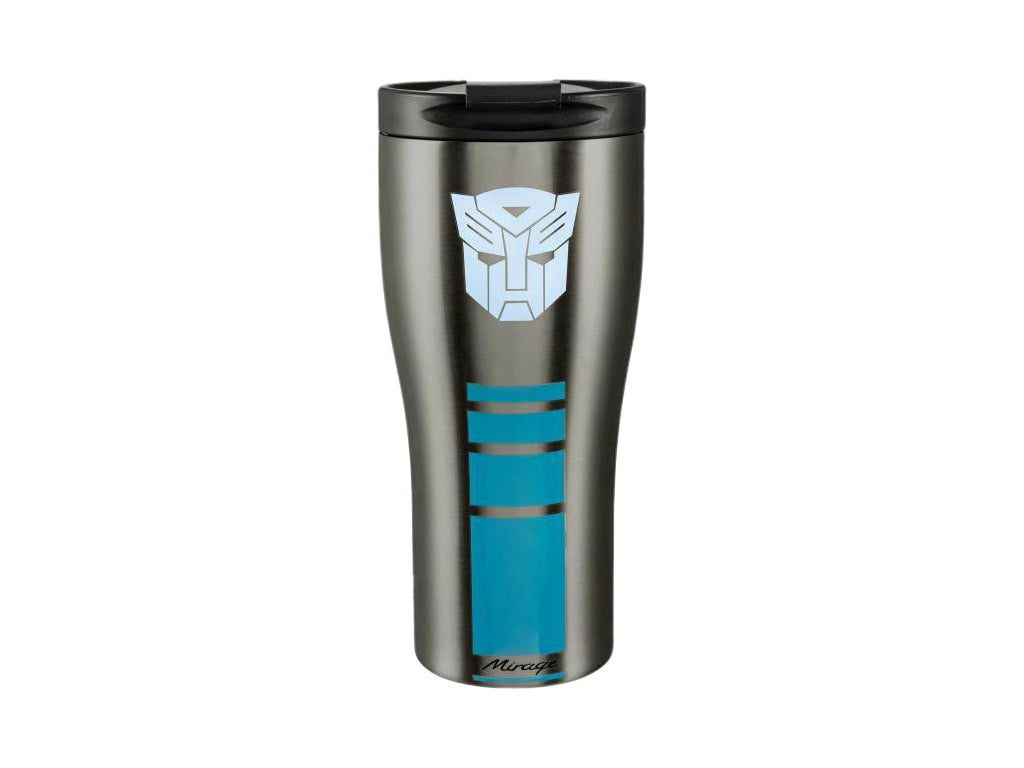 Porsche - Transformers Thermo Cup Silver Blue - Genuine Product