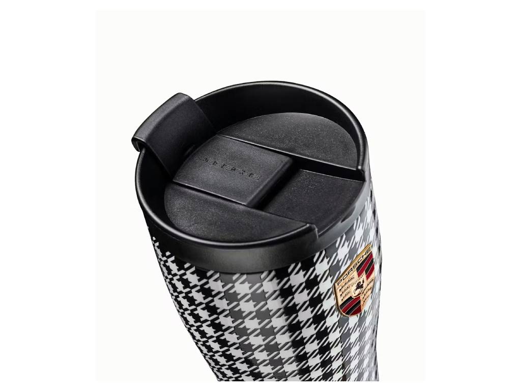 Porsche - Pepita Thermos Cup - Genuine Product