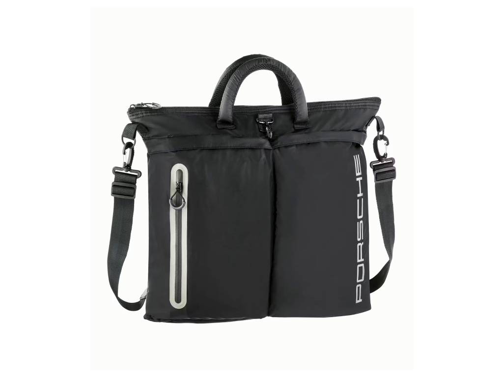 Porsche - Golf Locker Bag Black Grey - Genuine Product