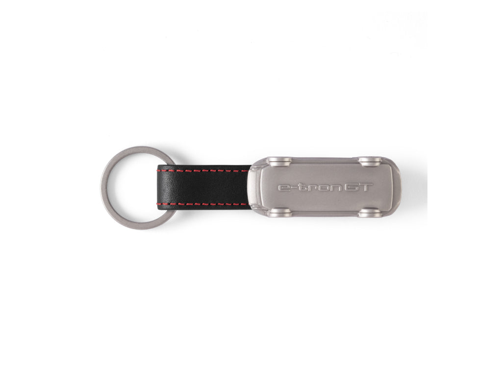 Audi - Key Ring E-tron GT Sculptur Stainless Steel - Genuine Product