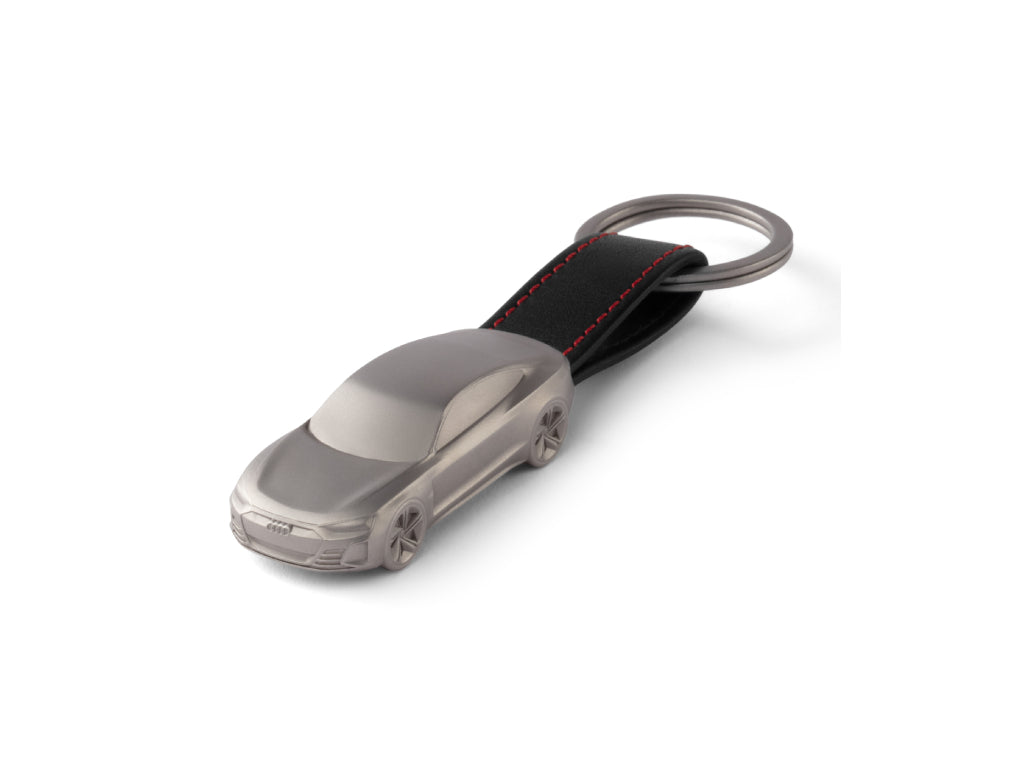 Audi - Key Ring E-tron GT Sculptur Stainless Steel - Genuine Product