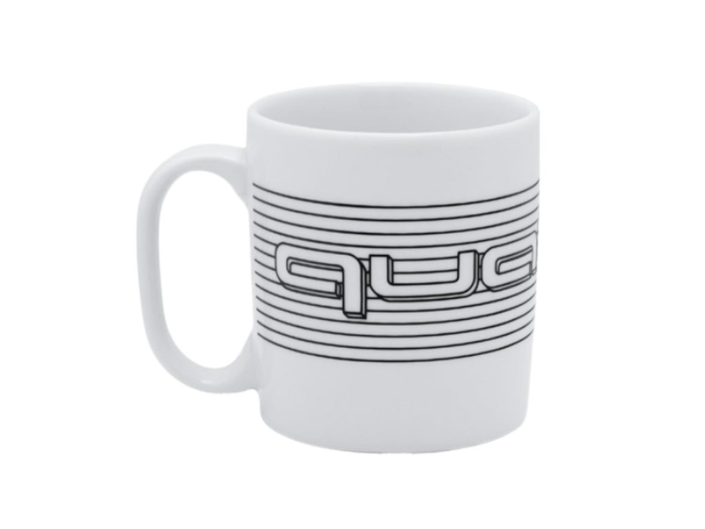 Audi - Quattro Mug White Quattro Collection | Continental Cars