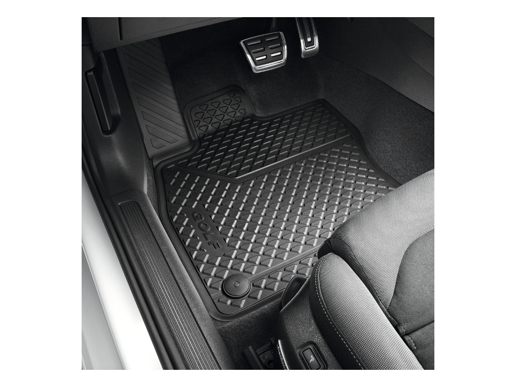 Volkswagen - E Golf All Weather Floor Mats Front And Rear  - Genuine Product