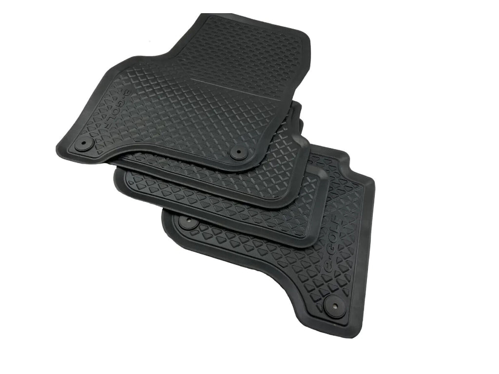 Volkswagen - E Golf All Weather Floor Mats Front And Rear  - Genuine Product