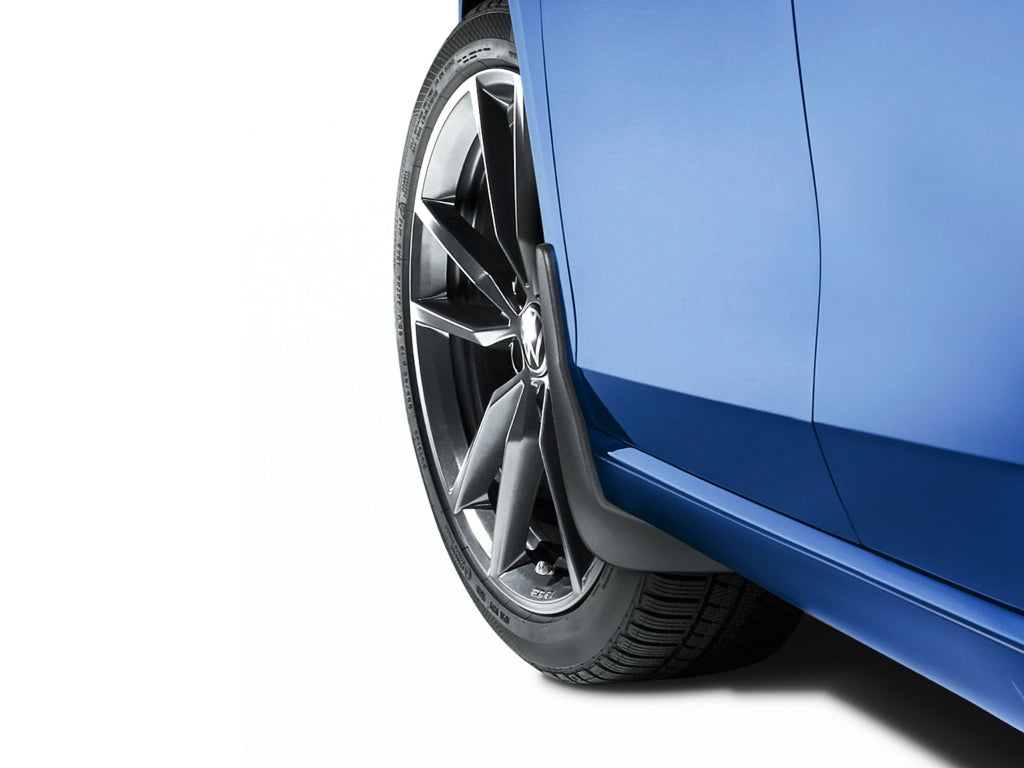 VW Golf Front Mudflaps (Non R-Line) - Genuine Product