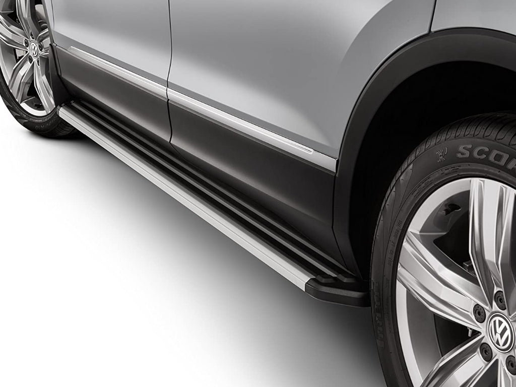 Volkswagen Tiguan Silver Allspace Running Boards   -  Genuine Product