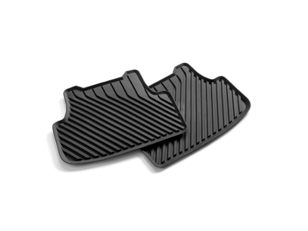 Audi A3 Rear Rubber Mats - Licenced Product