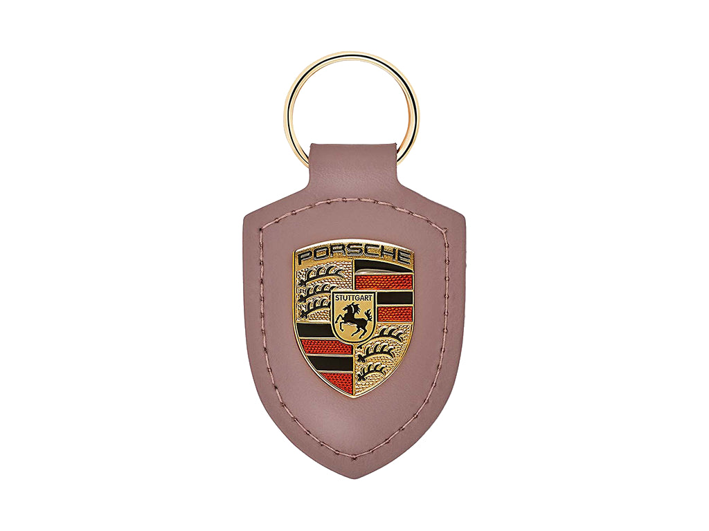 Porsche - Key Tag Crest Frozen Berry - Genuine Product