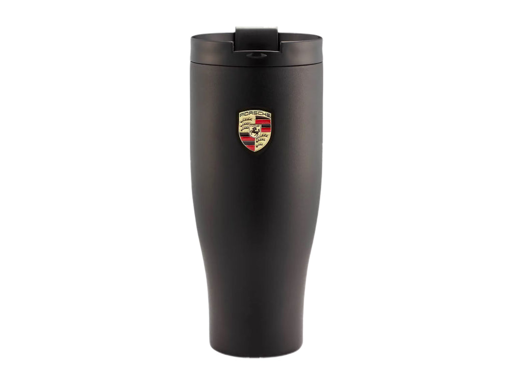 Porsche - XL Thermal Mug Essential Black - Genuine Product