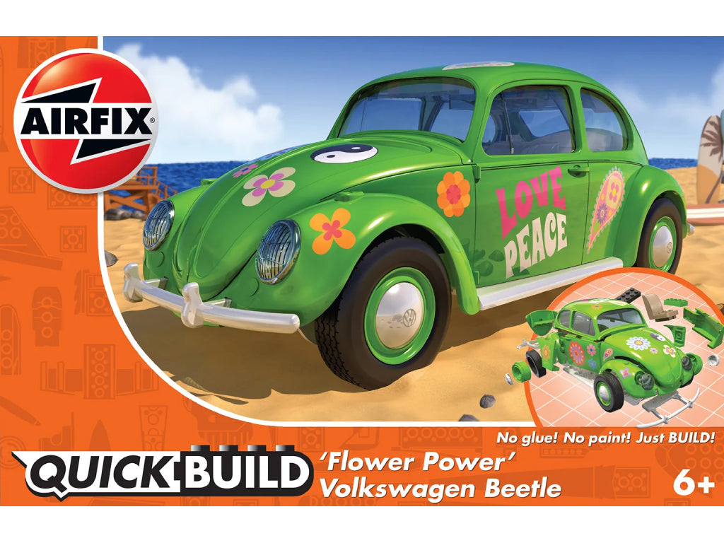 Volkswagen - AIRFIX Beetle Flower Power - Licenced Product