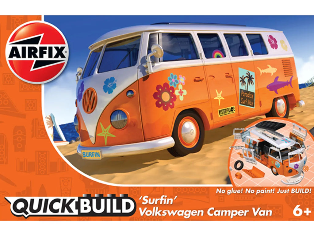 Volkswagen - AIRFIX Camper Van Surfin - Licenced Product